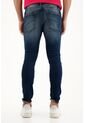Tennis Jean Azul Súper Skinny Tiro Medio Para Hombre de Tennis