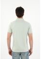 Tennis Polo En Tela Piqué Lycra Verde Con Diseño Limpio Para Hombre Con Detalle único de Tennis