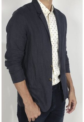 Blazer Para Hombre Tennis, Tela Lino