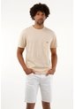 Camiseta Crudo Con Bolsillo Delantero Para Hombre de Tennis