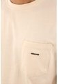 Camiseta Crudo Con Bolsillo Delantero Para Hombre de Tennis