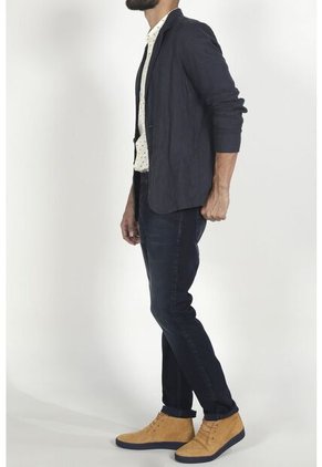 Blazer Para Hombre Tennis, Tela Lino