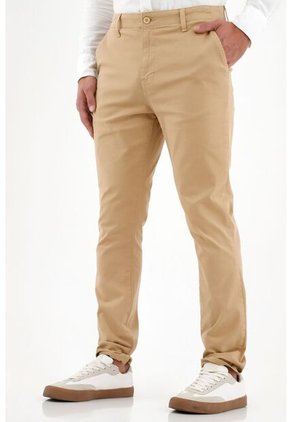 Pantalón Café Para Hombre