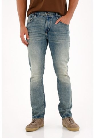 Tennis Jean Nudy Tiro Medio Azul Con Detalle Fruncido Para Hombre Tennis