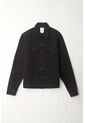Tennis Chaqueta Negra En Denim Para Hombre de Tennis