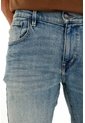 Tennis Jean Nudy Tiro Medio Azul Con Detalle Fruncido Para Hombre de Tennis