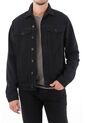 Tennis Chaqueta Negra En Denim Para Hombre de Tennis