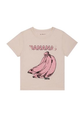 Tennis Camiseta Rosada Con Estampado Para Mujer
