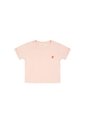 Camiseta Básica Rosada Para Niña de Tennis