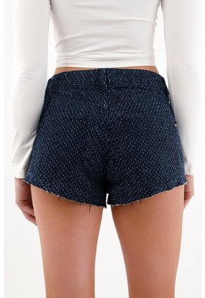 Tennis Bermuda En Algodón 100% Azul Para Mujer
