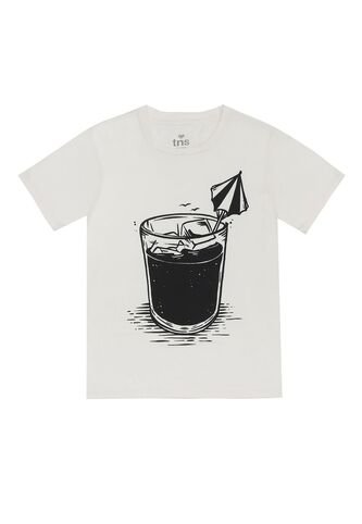 Tennis Camiseta Crudo Con Estampado Localizado Para Hombre Tennis