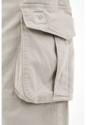 Pantalón Tipo Cargo Gris Para Hombre