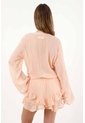 Tennis Vestido Corto Con Boleros Naranja Para Mujer de Tennis