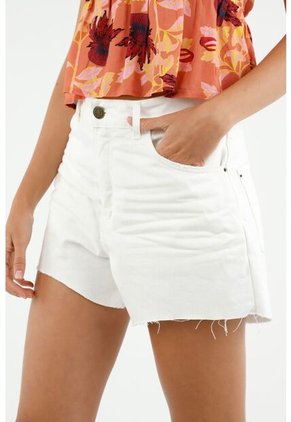 Bermuda Blanca Para Mujer