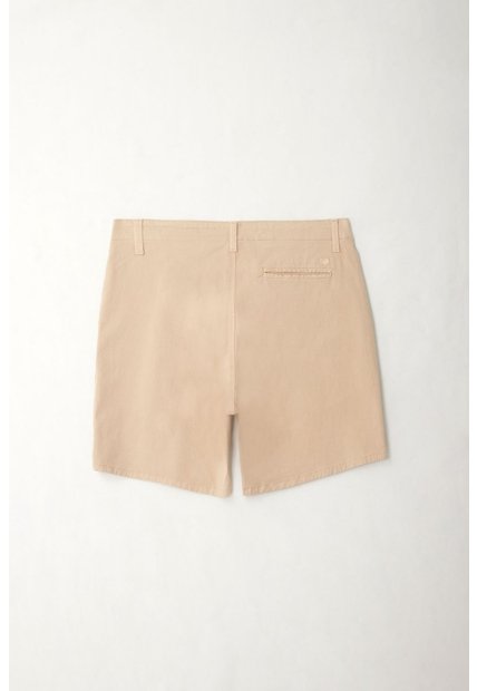 Bermuda Café Tipo Chino Para Hombre