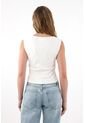 Tennis Camiseta En Rib Manga Sisa Crudo Para Mujer de Tennis
