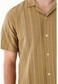 Tennis Camisa Con Diseño A Rayas De Ajuste Cómodo Para Hombre de Tennis