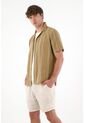 Tennis Camisa Con Diseño A Rayas De Ajuste Cómodo Para Hombre de Tennis