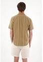 Tennis Camisa Con Diseño A Rayas De Ajuste Cómodo Para Hombre de Tennis
