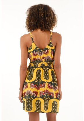 Tennis Vestido Con Estampado De Flores Corto Para Mujer