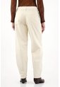 Jean Balloon Efecto Cuero Con Parches Para Mujer de Tennis