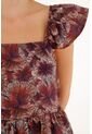 Camisa Morada De Tiras Para Mujer de Tennis