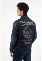 Tennis Chaqueta En Denim Estampada Para Hombre de Tennis