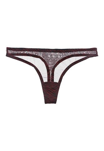 Tennis Panty Rojo Tipo Tanga Para Mujer Tennis