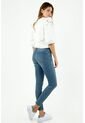 Jean Para Mujer Tennis, Jeans Super Slim Plano Cintura Con Pretina de Tennis