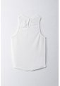 Tennis Camiseta En Tela Tejida Con Brillo Crudo Para Mujer de Tennis