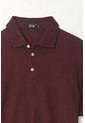Polo Roja Cuello Tejido Para Hombre de Tennis