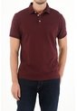 Polo Roja Cuello Tejido Para Hombre de Tennis