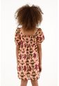 Vestido Corto Con Estampado De Mariposas Para Niña de Tennis