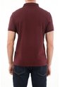 Polo Roja Cuello Tejido Para Hombre de Tennis