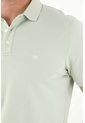 Tennis Polo En Tela Piqué Lycra Verde Con Diseño Limpio Para Hombre Con Detalle único de Tennis