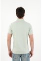 Tennis Polo En Tela Piqué Lycra Verde Con Diseño Limpio Para Hombre Con Detalle único de Tennis