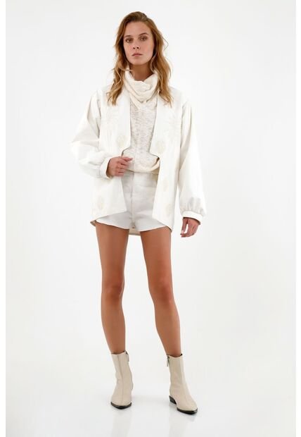 Tennis Abrigo Crudo Largo Para Mujer