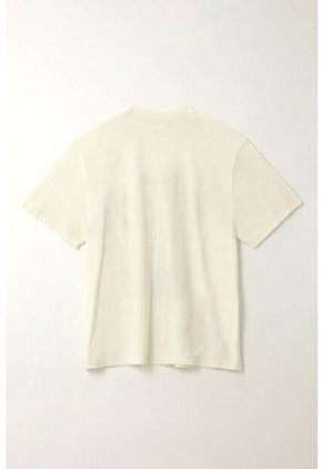 Tennis Camiseta Oversize Con Estampado Crudo Para Mujer