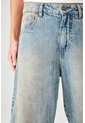Tennis Jean Horse Shoe Con Vetas Verticales De Denim Azul Claro Para Mujer de Tennis