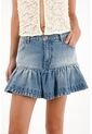 Tennis Falda En Denim Con Bolero Azul Para Mujer de Tennis
