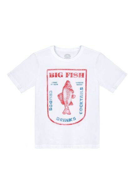 Tennis Camiseta Blanca Estampada Para Hombre