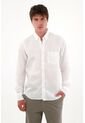 Tennis Camisa De Botones Blanca Para Hombre de Tennis