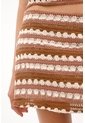 Tennis Falda Corta Tejida Multicolor Para Mujer de Tennis