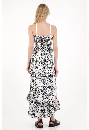 Tennis Vestido Con Boleros En Ruedo Crudo Para Mujer