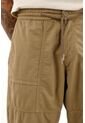 Pantalón Recto Con Cordón En Pretina Café Para Hombre de Tennis