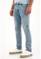 Tennis Jean Classic Con Rotos Azul Para Hombre de Tennis
