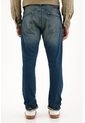 Tennis Jean Recto Tiro Medio Azul Con Textura Lisa Para Hombre de Tennis