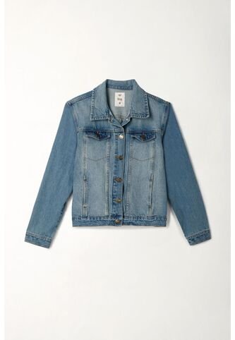 Tennis Chaqueta Azul En Denim Para Mujer Tennis