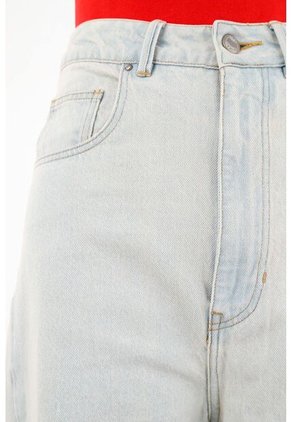 Tennis Jean Azul De Tiro Súper Alto Para Mujer