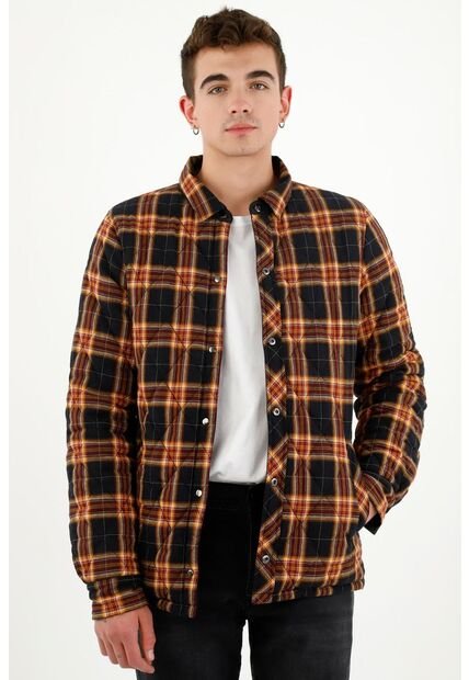 Tennis Chaqueta Doble Faz Negra Para Hombre